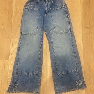 We The Free Flare Jeans in Classic Blue